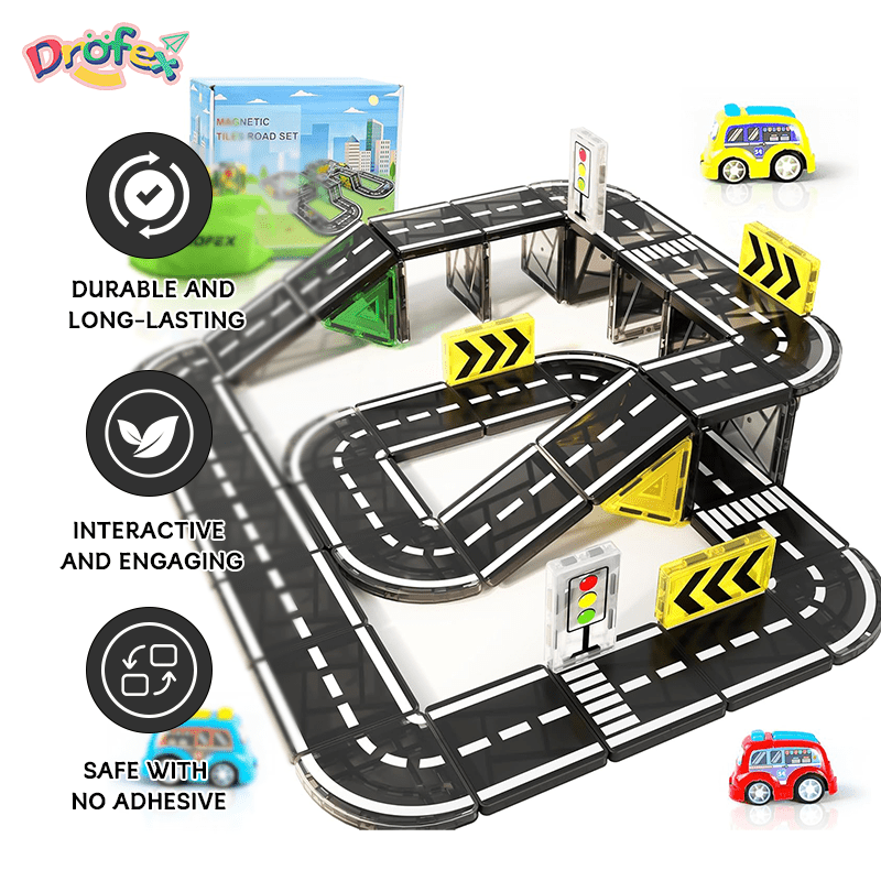 The Ultimate STEM Learning Toy: Drofex Magnetic Tiles! - Drofex