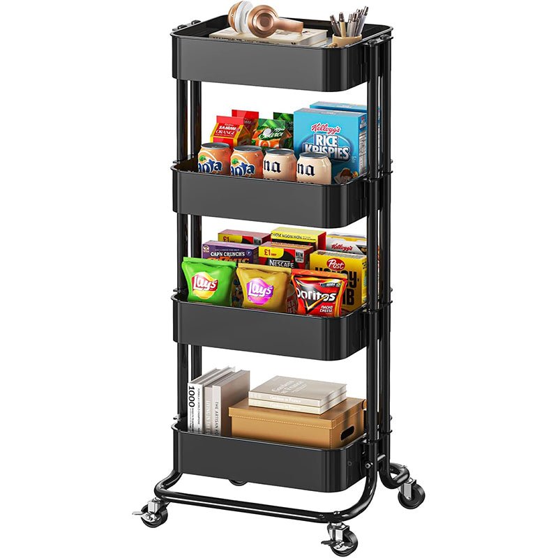 Drofex - Metal Rolling Utility Cart - Drofex