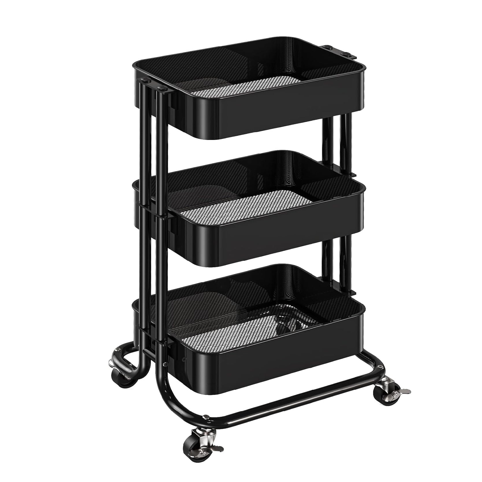 Drofex - Metal Rolling Utility Cart - Drofex