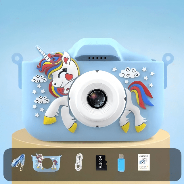 Kids Camera for Toddler Girls Boys Aged 3 - 9, Drofex 40MP Kids Toys Digital Camera 3 4 5 6 7 8 9 Year Old Girls Boys, Children Christmas Birthday Gift for Kids, Green,BLue,Pink - Drofex
