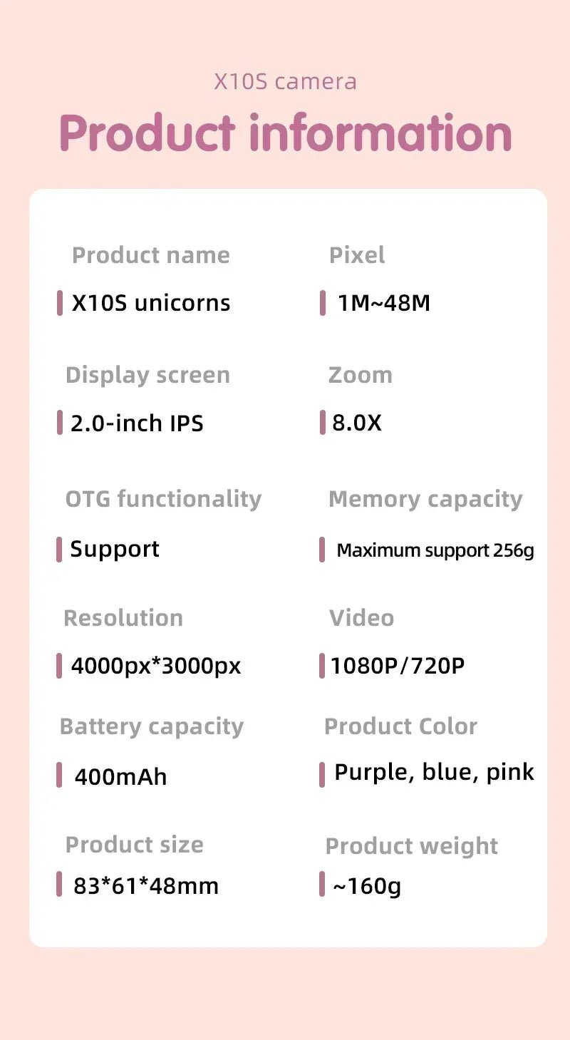 Kids Camera for Toddler Girls Boys Aged 3 - 9, Drofex 40MP Kids Toys Digital Camera 3 4 5 6 7 8 9 Year Old Girls Boys, Children Christmas Birthday Gift for Kids, Green,BLue,Pink - Drofex